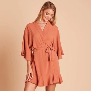 Birdey Grey Kenny Ruffle Robe